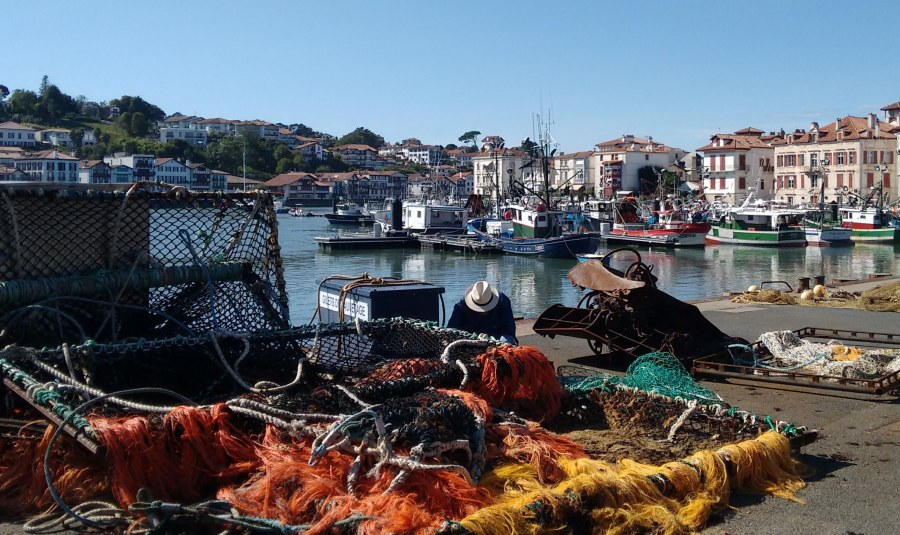 Fishing port St J d Luz