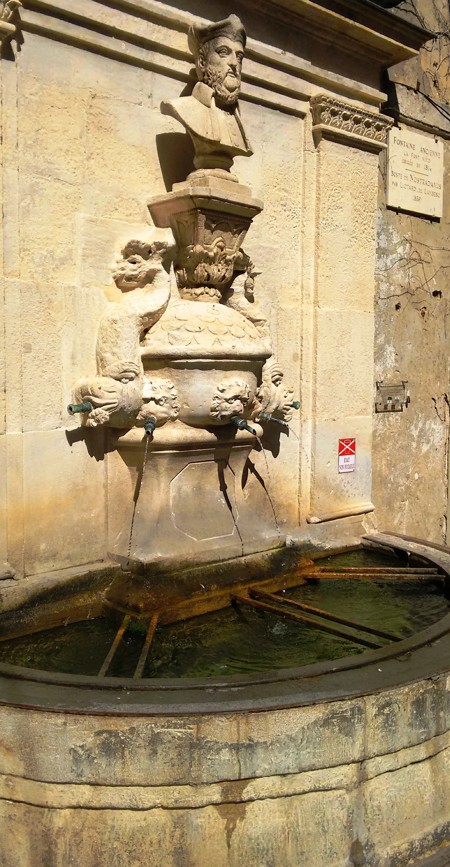 Nostradamus Fountain